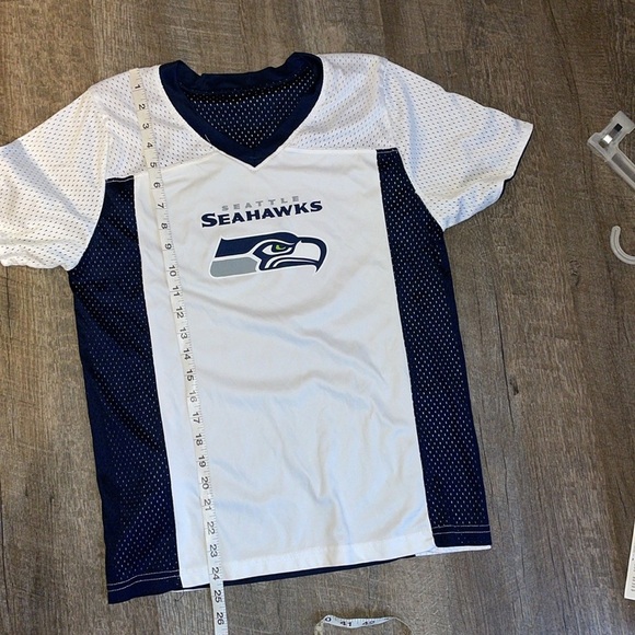 Augusta Sportswear Seattle Seahawks Flag Play Football Reversible Mesh Jersey XL - Picture 13 of 14